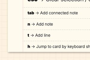 Some keyboard shortcuts